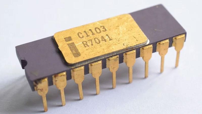 Intel 1103: The DRAM Chip That Dethroned Magnetic Core Memory
